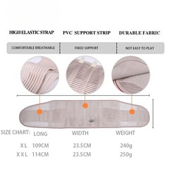 Orthopedic Corset Back Support Belt Men Back Brace Belt Fajas Lumbares Ortopedic