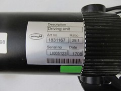 Permobil F3 Powerchair LEFT Motor Assembly 1831167, 80ZY22-350-A, FAST SHIPPING