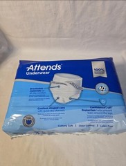 Attends Adult diapers Size Youth / Small 20 Count Pull Up Incontinence Underwear