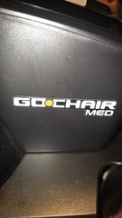 Pride GO-CHAIR MED Power Wheelchair Electric w/ Joystick, Seat Belt Black