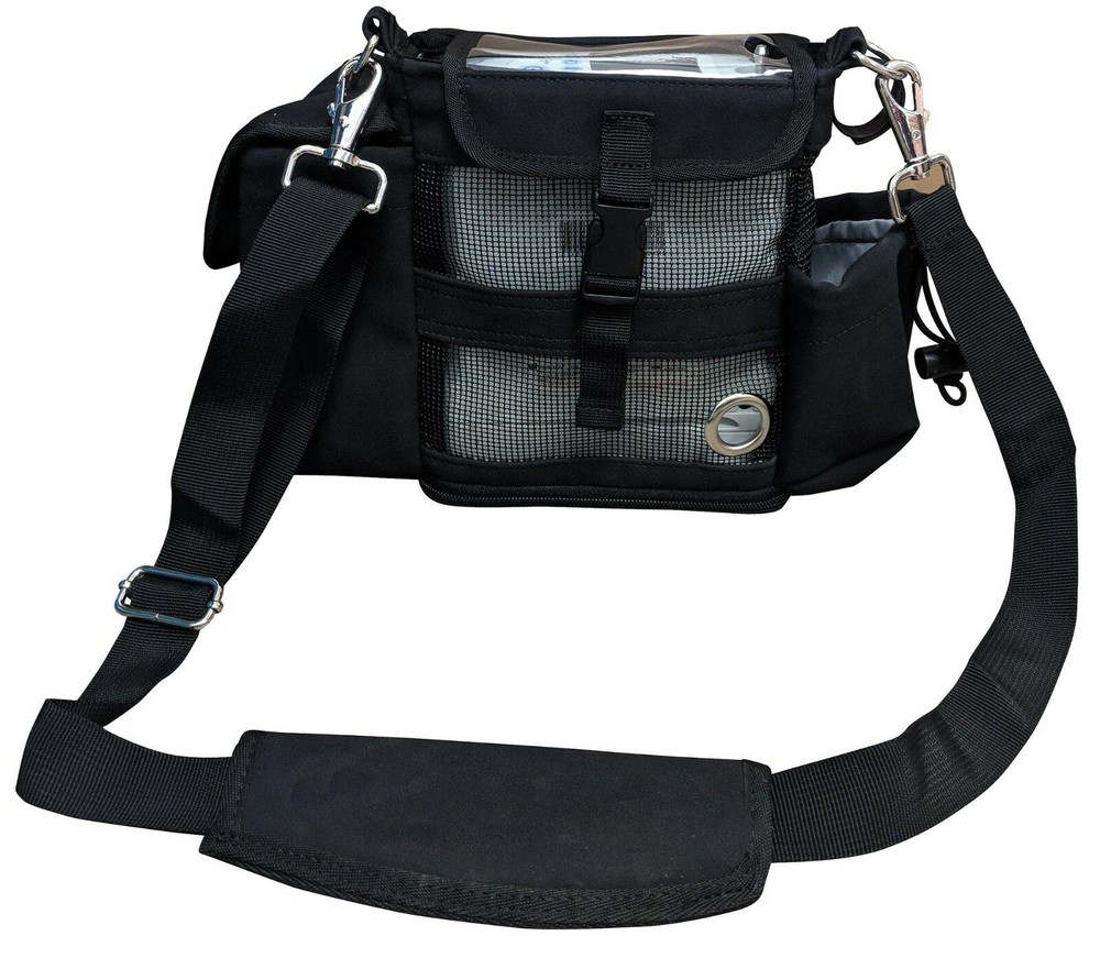 OxyGo Fit Carry Bag w/Pockets – Black (O2Totes)