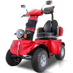 1000W 4-Wheel Electric Powered Mobility Scooter All-Terrain for Seniors & Adults