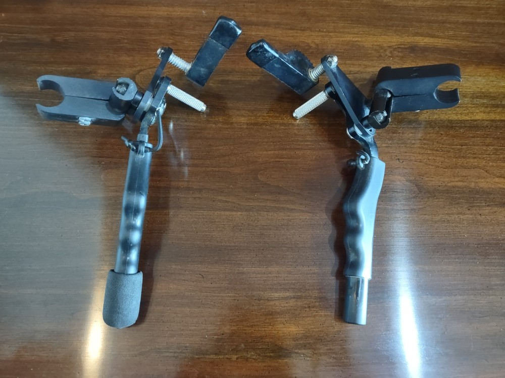 Sunrise Medical Quickie 2 Manual Wheelchair Hand Locking Brakes SET w/ Mounts