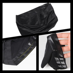 1 Pair Thigh Compression Sleeves Adjustable Elastic Anti Chafing Bands Wraps