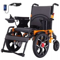 Heavy Duty Electric Wheelchair-Convenience and Performance -with Foldable Design