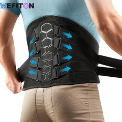 Back Support Lower Back Brace Pain Relief Lumbar Support Belt Sciatica Men Women