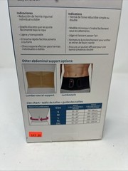 Medi Adjustable Hernia Belt- XL 46-52 in. LS01204 – White