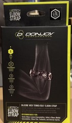 DonJoy Unisex Performance Silicone Tennis/Golf Elbow Strap L/XL Tendonitis