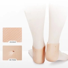 2 Pieces Heel Silicone Protector Protective Sleeve Heel Spur Pads for Relief Pla