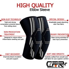 Women Men Elbow Brace Support Compression Sleeve Arthritis Tendonitis Joint Wrap
