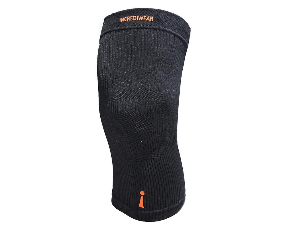 Incrediwear – Incredibrace Black Knee Brace Sleeve (M, L, XL, XXL, XXXL) NEW