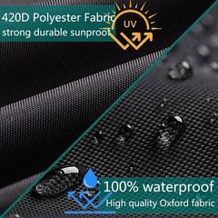 Tear-Resistant Mobility Scooter Cover – Secure Protection 55x26x36 for Outdoors