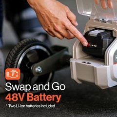 SuperHandy Passport Pro Mobility Scooter – Foldable Aluminum Frame, 4 Wheels
