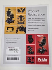 Pride Jazzy EVO 613 Power 6 Wheel Drive 300lbs Cap Joystick Battery Headrest NEW