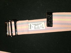 2 POSEY Pink/Blue Medical Lift Transfer Belt Strap 73 x 2″ Ex condition
