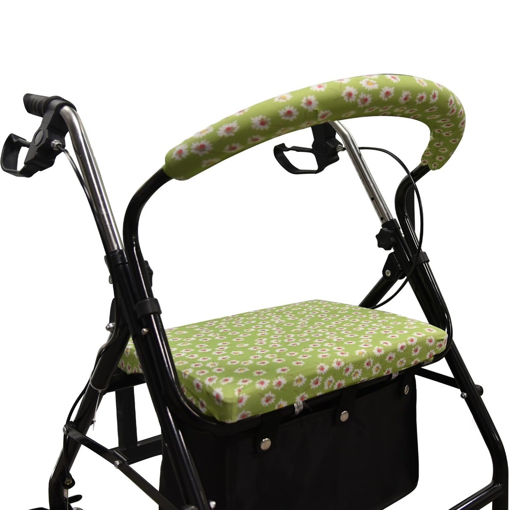 SPRING SEAON Rollator Walker Seat and Backrest Covers Set – Removable Washable S