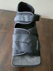 ProCare Squared Toe Post-Op Shoe Black XL Medical Recovery Walking Boot Surgical