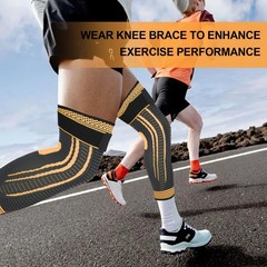 Ruilaibao Long Copper Knee Braces for Women and Men Full Leg XX-Large,