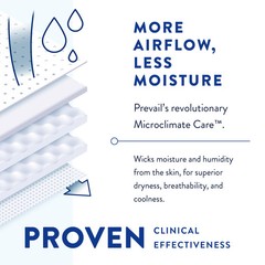 Prevail Air Incontinence Brief Size 2 / Large Breathable PVBNG-013CA 18 Ct