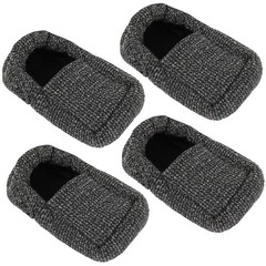 Heavy Duty Walker Ski Glide Covers 4 PCS – Padded Replacement Caps for Seniors,