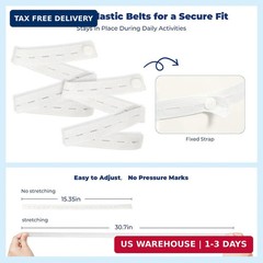 10 Pack Urine Drainage Bags with Adjustable Straps,Anti-Reflux Valve,750ML | T T
