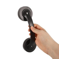 Suction Shower Grab Bar 7.95 Inch Non-Slip Bathroom Safety Rail for Elderly D…