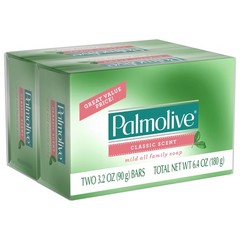 Palmolive Bar Soap For Body And Hands Bulk Size Mild – 2 Count Pack Of