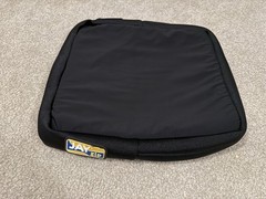 Jay Zip Black 13×13 Cushion Cover Only New Sunrise Medical