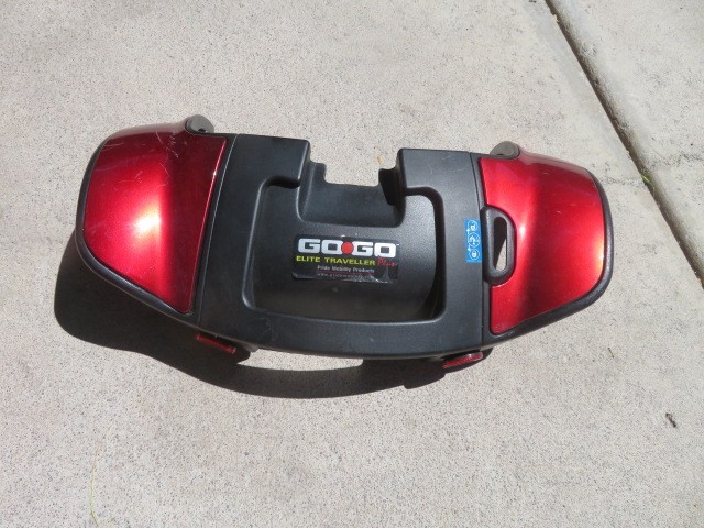 Pride Mobility Go Go Elite Traveller/ Ultra X Rear Shroud / Body Cover #6064
