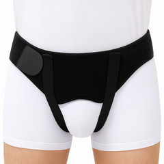 Hernia Support Belt Men Truss For Inguinal With 2 Removable Compression Pads US