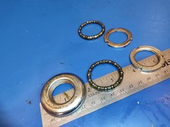 wheel yoke bearing , fork sonic pride scooter , wheelchair