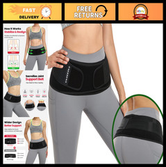 Adjustable Sacroiliac SI Joint Hip Belt for Pain Relief | Lower Back Support Bra