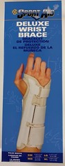 SportAid Deluxe Wrist Brace Latex Free – Carpal Tunnel Relief – Left Hand