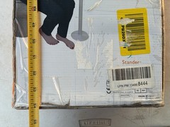 Stander Security Pole Tension Mounted Adjustable Portable White 1150-W NEW