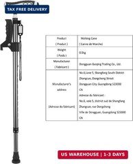 Hold 440 Lbs Walking Cane for Men & Women Aluminum Alloy Lightweight Height Adju