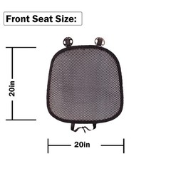 Summer Cool 3D Air Mesh Breathable Vented Car Seat Cushion Pad,Universal Auto…