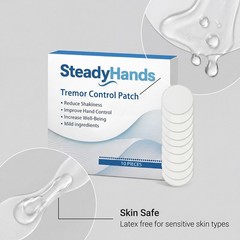 Steadyhands Tremor Control Patch, Steady Hands Control Patch – Hand Stabilizer