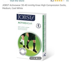 Jobst Active Wear Unisex Men Women Knee REG / FULL CALF Socks Compression 30-40