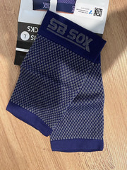 SB SOX Ankle Compression Sleeve Plantar Fasciitis Compression Socks Navy Large