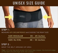 SI Belt That Treats Sciatica Symptoms Including Pelvic, Leg and Lower Back Pain