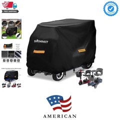 Mobility Scooter Cover, Heavy Duty 420D Oxford Fabric Electric Scooter Cover,…