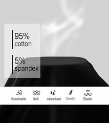 5 Pack High Absorbency Incontinence Underwear for Women Washable Leakproof Panti