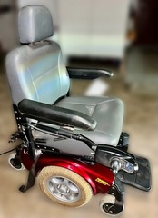 Battery Powered Wheelchair -Invacare Pronto M91 Sure Step Heavy duty 400lb