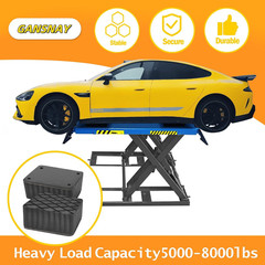 Heavy-Duty Rubber Lift Blocks, 8000Lbs Capacity, Non-Slip, 4 Pack