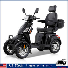 800W Four Wheels All Terrain Travel Electric Mobility Scooter 60V20Ah for Adults