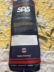 SAS Men’s High Orthotic Footbeds