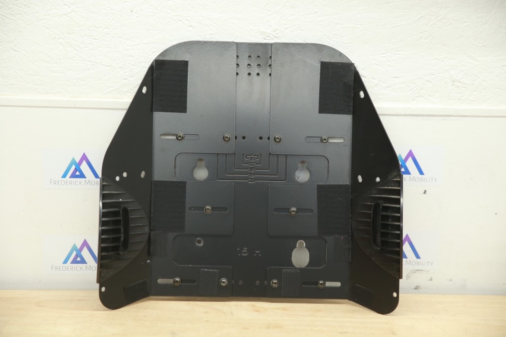 Quantum TB3 Power Chair Seat Back Pan Plate 16-20″W 15″H Mount Backrest Q6 Edge