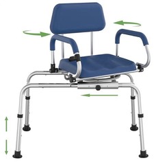 Loyoda Swivel and Glide Bath Chair – Seniors and Those With Limited Mobility.