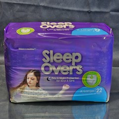 (4 Packages) Sleepovers by Cuties, Size: XL (85-140 lb) 4 bags of 22