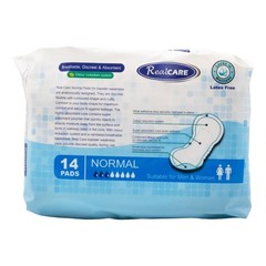 56 x REALCARE REAL CARE BLADDER WEAKNESS PADS NORMAL ABSORBENCY 4 (4 x Pk14)